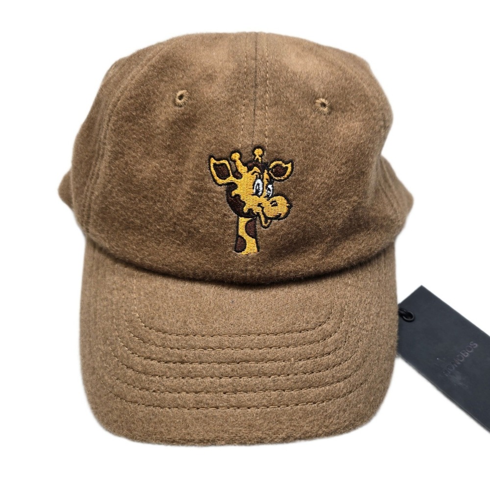 Bonobos Geoffrey Wool‎ Hat Baseball Cap Mens OS Brown 100% Wool $60 NEW